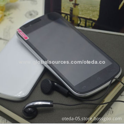 3G Phones with MTK6572W 1.3GHz Dual-core, Built-in Satellite Navigation GPS Chip, 4.5-inch IPNew